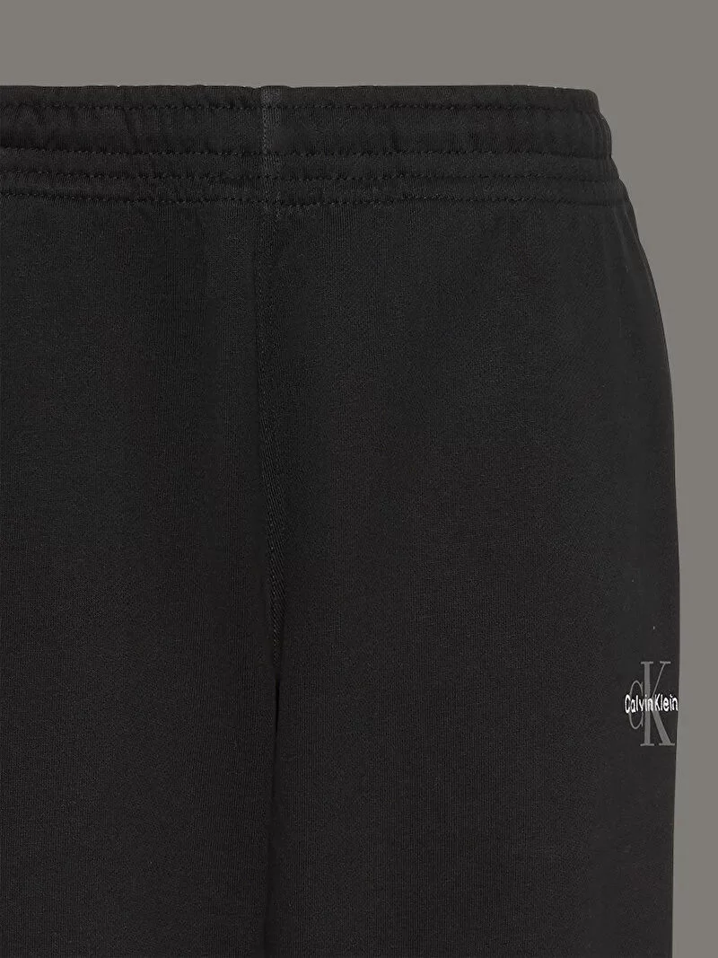 CK Jeans Kadın Monologo French Siyah Eşofman Altı LV047B235G-UB1