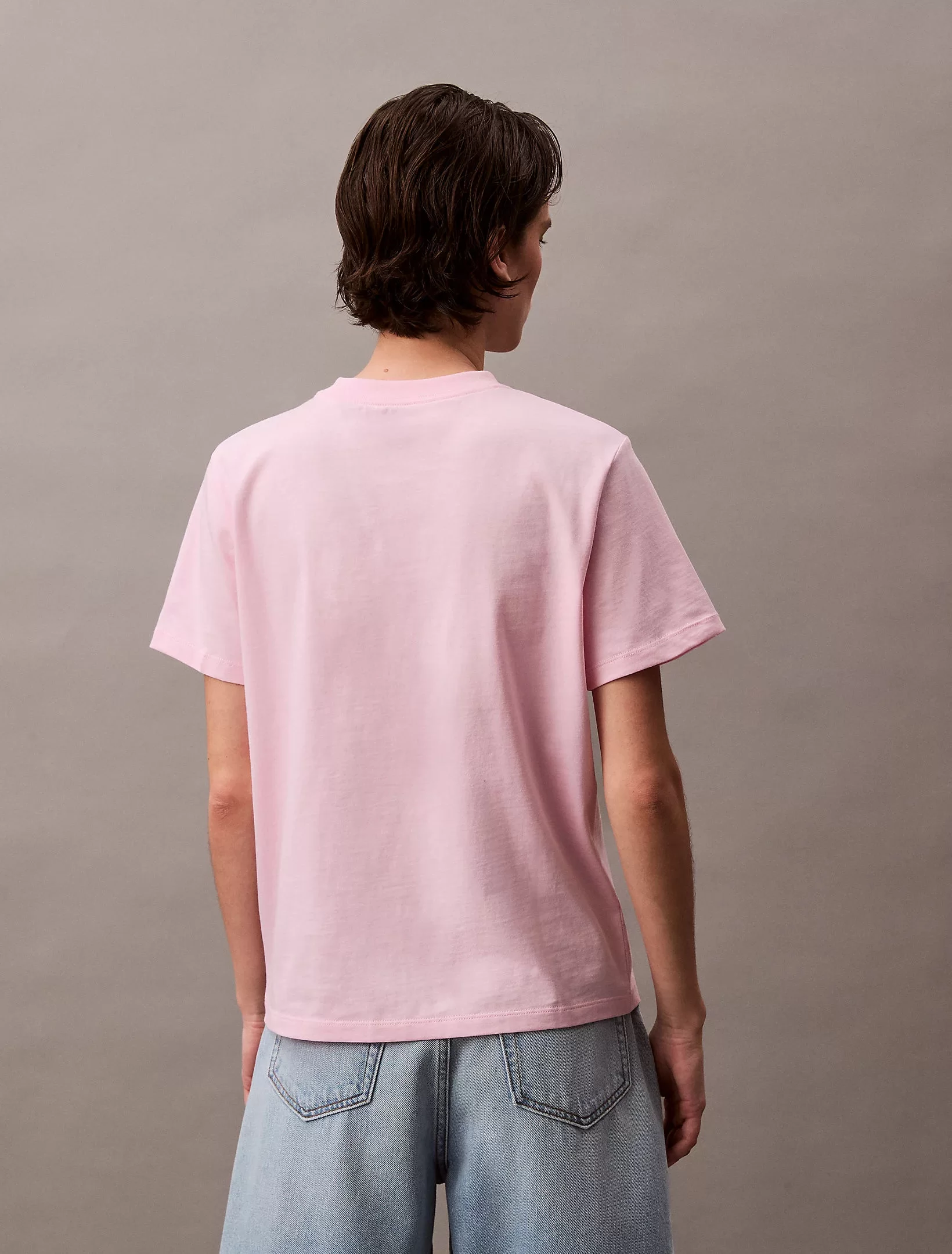 CK Jeans HR SS CLSSC MNLG CNC Kadın  T-shirt LV047B865G-7UD