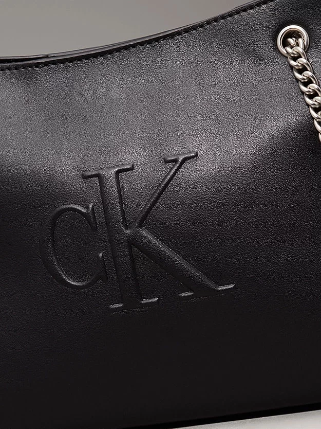 Calvin Klein SCULPTED CHAIN SHOULDER BAG Kadın  Omuz Çantası LV04K3163G-UB1