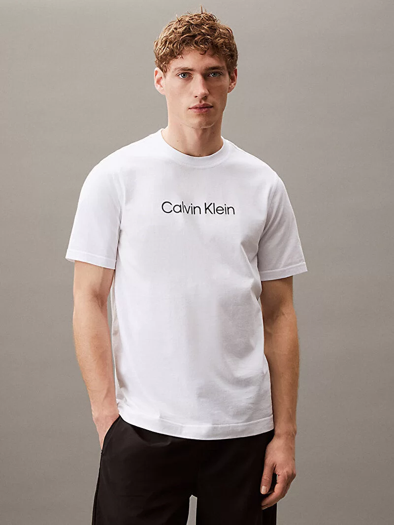 Calvin Klein PW - GRAPHIC S/S T-SHIRT Erkek  T-shirt LVGMS5K182-100