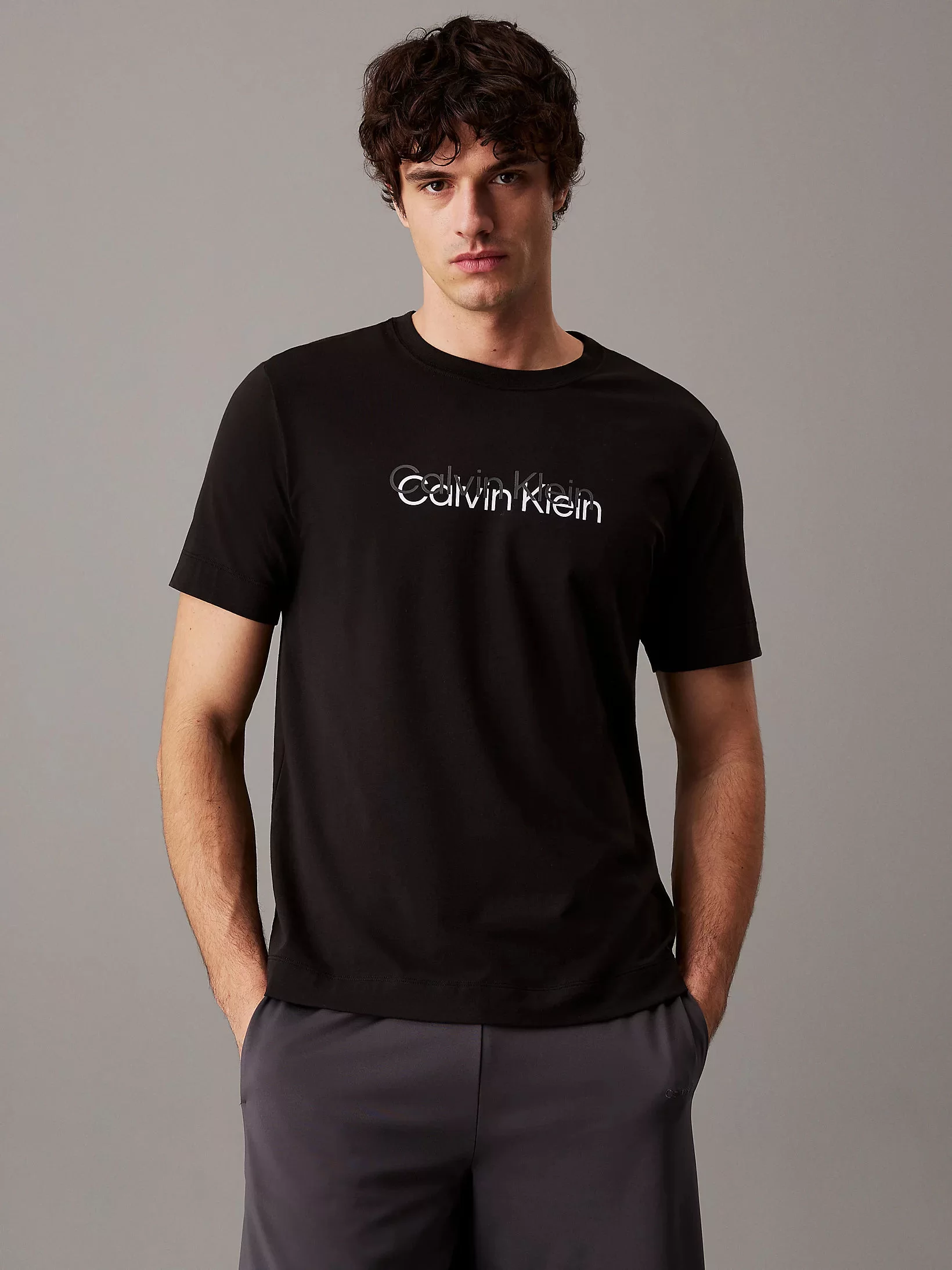 Calvin Klein PW - GRAPHIC S/S T-SHIRT Erkek  T-shirt LVGMS5K183-UB1