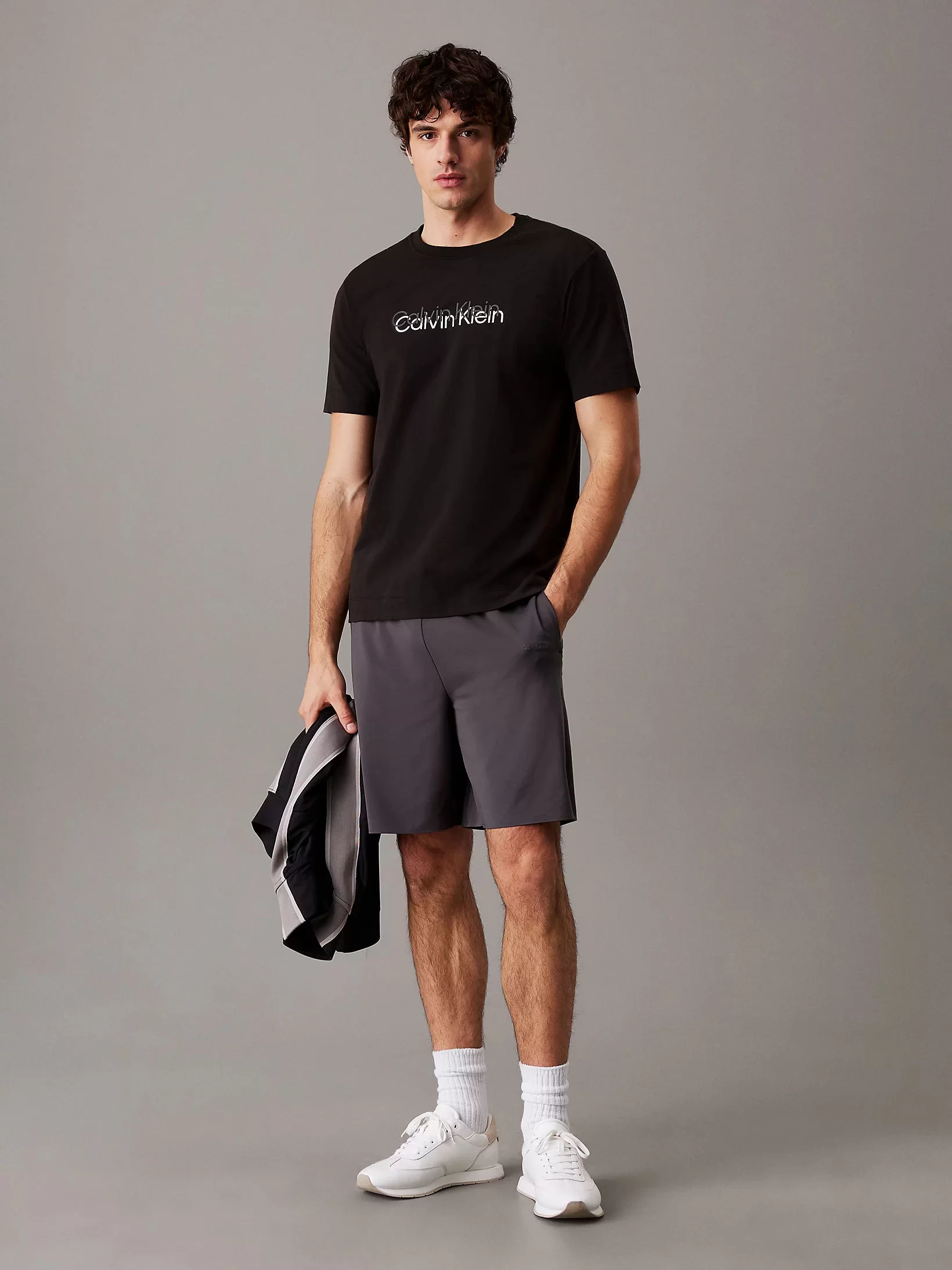 Calvin Klein PW - GRAPHIC S/S T-SHIRT Erkek  T-shirt LVGMS5K183-UB1