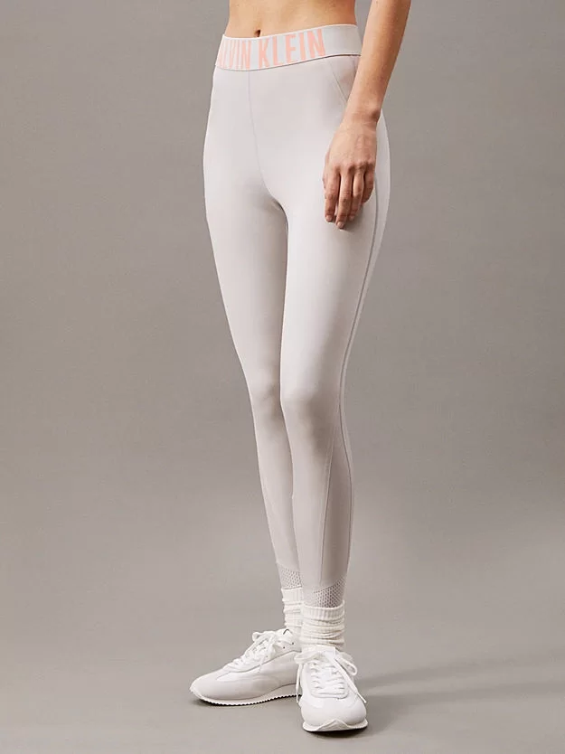 Calvin Klein WO - LEGGING Kadın Beyaz Tayt LVGWS5L616-PSU
