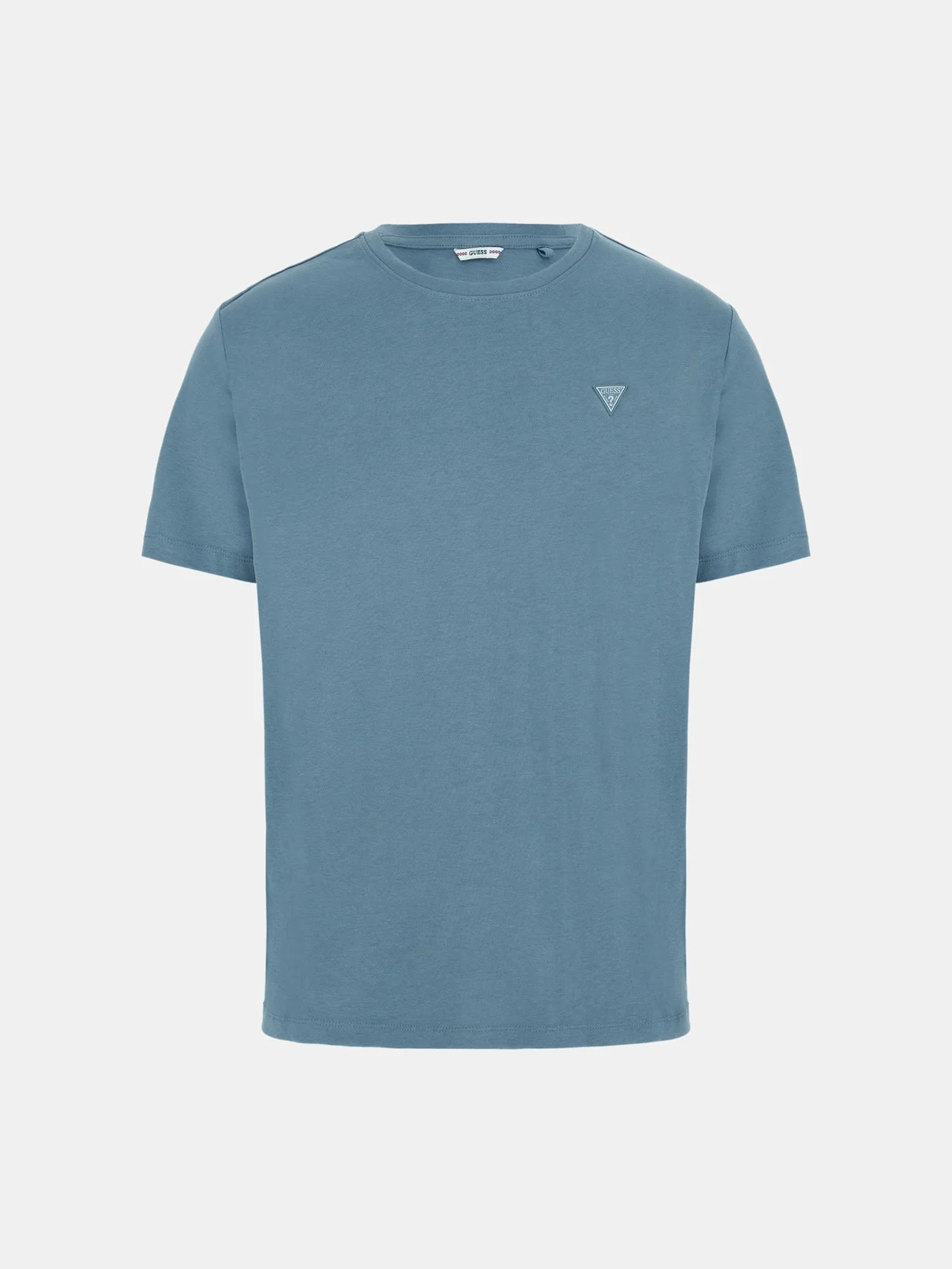 Guess SS CN PATCH TEE Erkek Mavi T-shirt M4YI0AKCCM1-G7DV