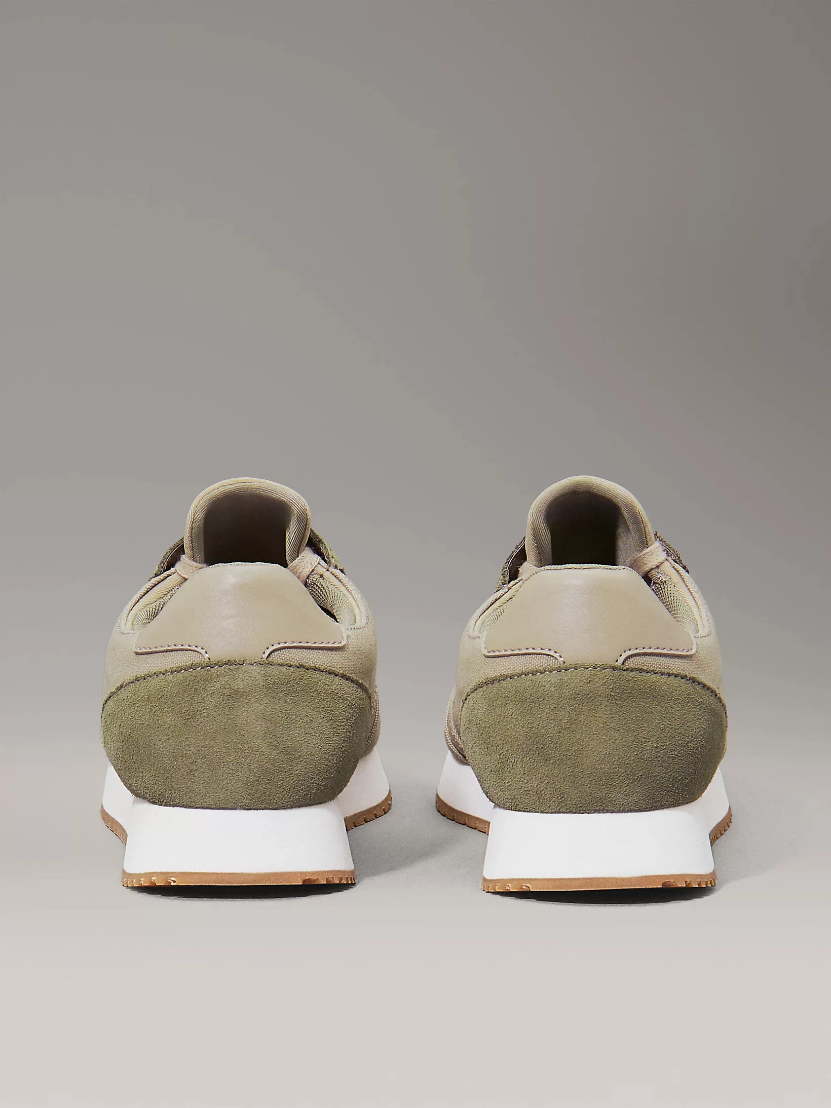 Calvin Klein RUNNER SOCK LACEUP MG CANVAS Erkek  Sneaker YM0YM01217-0H7