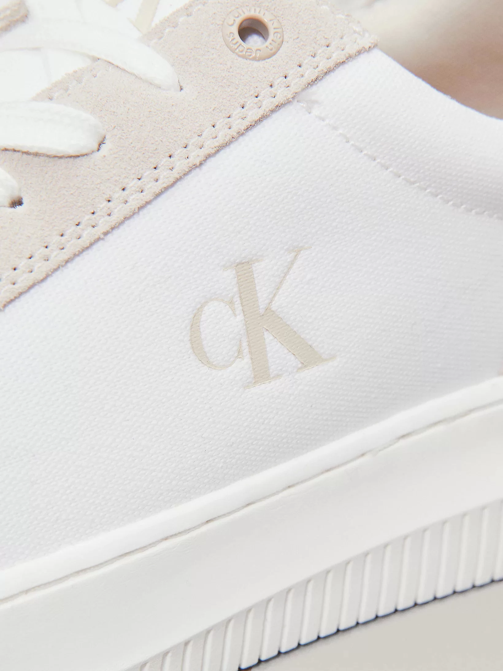 Calvin Klein CHUNKY CUPSOLE MG CANVAS Erkek  Sneaker YM0YM01219-02S
