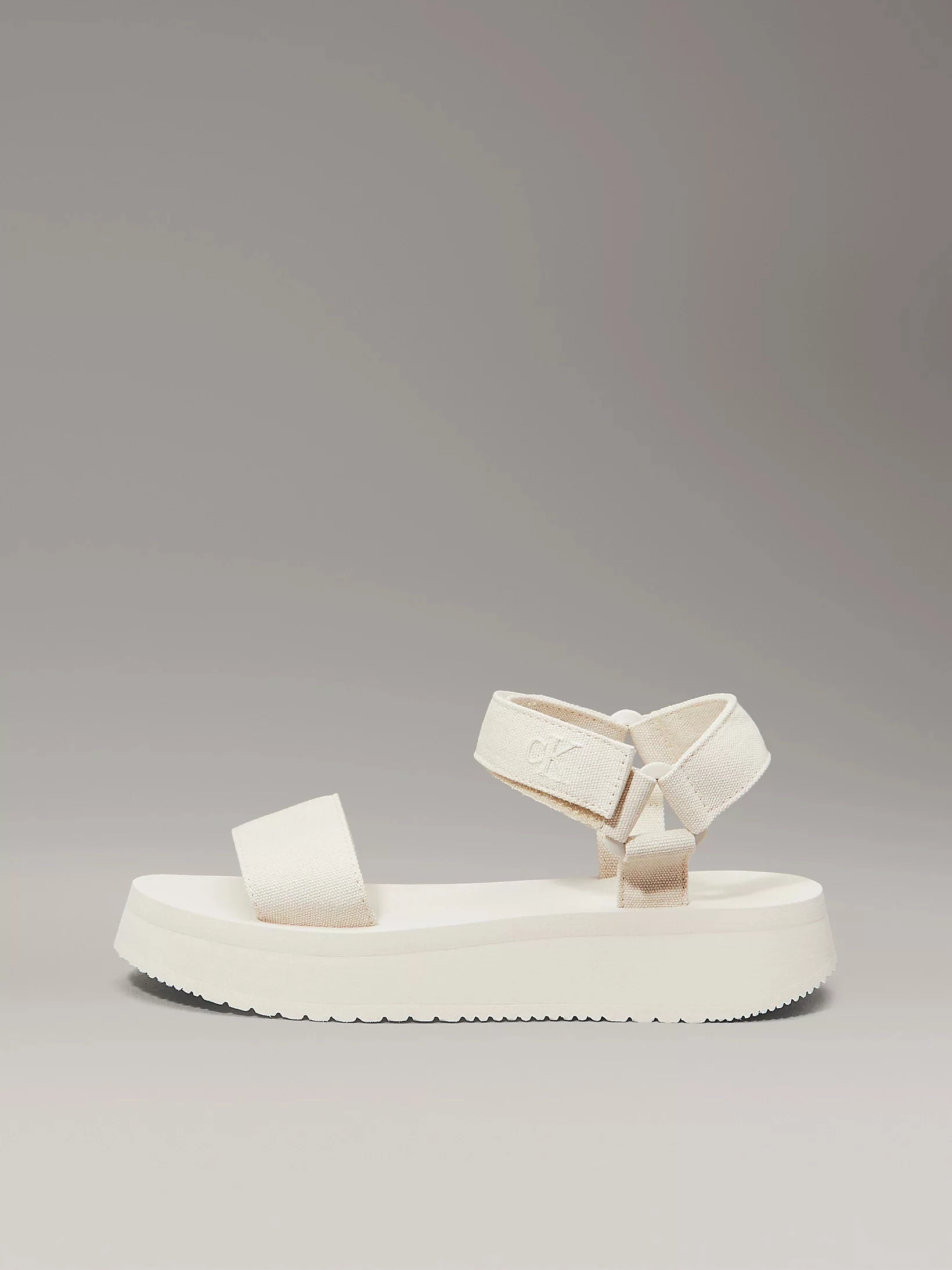 Calvin Klein SANDAL VELCRO WEBBING MG Kadın  Sandalet YW0YW01693-AEO