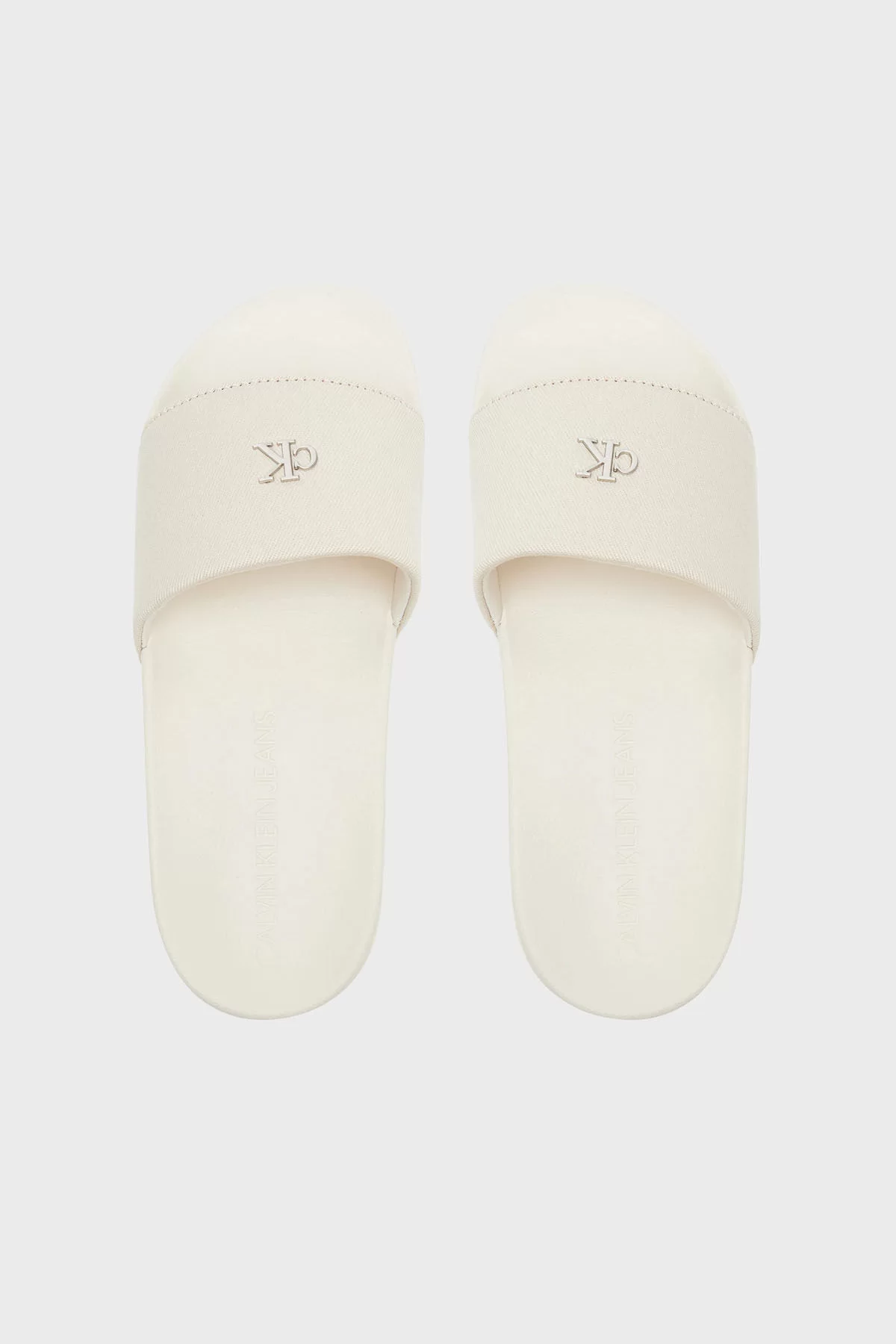 Calvin Klein SLIDE MONOGRAM HARDWARE Kadın  Terlik YW0YW01713-AEO