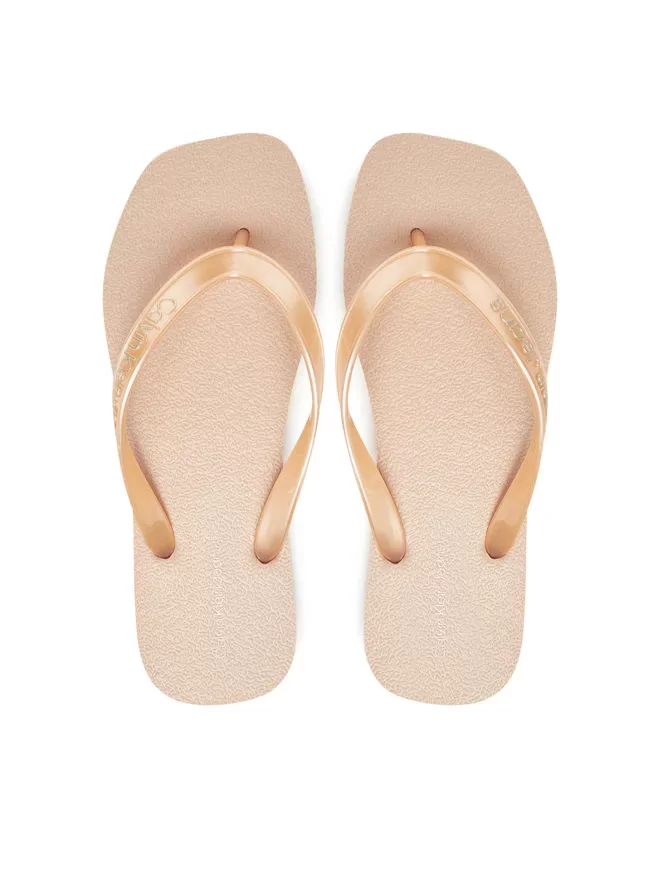 Calvin Klein THONG+ TPU METALLIC Kadın  Terlik YW0YW01720-VIC
