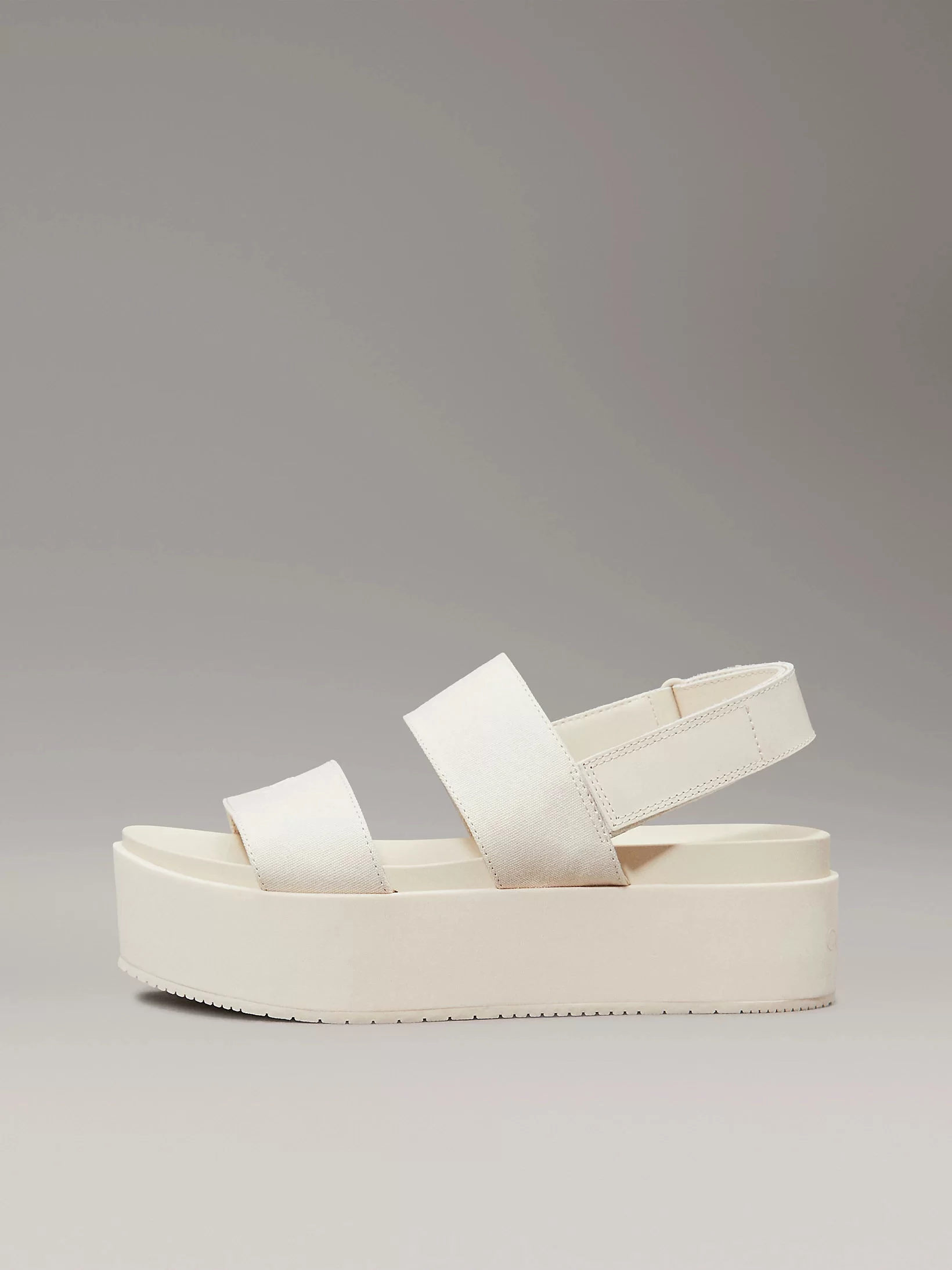 Calvin Klein FLATFORM SANDAL SLING IN Kadın  Sandalet YW0YW01788-AEO