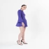 MILLA DRESS PAISLEY PURPLE