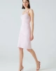 Joın Us Pembe Askılı Cut Out Detaylı Triko Elbise