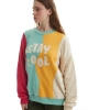 Quzu Bej Kumaş Matchli Sweat