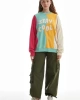 Quzu Bej Kumaş Matchli Sweat
