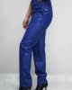Lefon Leather Pantolon-MAVİ