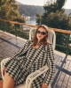 Quzu Ekru Tüvit Blazer Ceket
