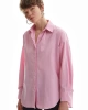 Quzu Pembe Oversize Gömlek