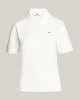 Tommy Hilfiger Kadın Beyaz  Logolu T-Shirt