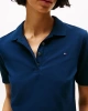 Tommy Hilfiger  Kadın Mavi Polo Yaka T-Shirt