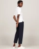 Tommy Hilfiger Kadın Beyaz  Logolu T-Shirt