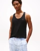 Tommy Hilfiger  Erkek  Siyah 3lü   Logolu Atlet