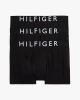 Tommy Hilfiger Erkek Beyaz 3lü Düz Renkli Trunk Boxer
