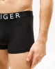 Tommy Hilfiger Erkek Beyaz 3lü Düz Renkli Trunk Boxer