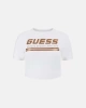 Guess Ön Logolu Crop Üst Kadın