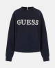 Guess Önü Logolu Sweatshirt  Mavi