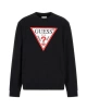 Guess Erkek  Siyah Üçgen Logolu Sweatshirt