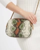 Guess Becci Piton Desenli Mini Çapraz Askı
