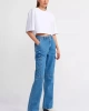 BİSİKLET YAKA CROP-BEYAZ
