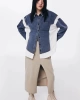 Twist Poplin  Mıx  Jean  Kadın Gömlek