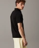 Calvin Klein Erkek Siyah Yarım Fermuarlı Polo Yaka T-Shirt