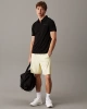 Calvin Klein Erkek Siyah Yarım Fermuarlı Polo Yaka T-Shirt