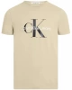 Calvin Klein erkek Slim Monogramlı Bisiklet Yaka T-Shirt