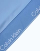 Calvin Klein Kadın Mavi Beli Elastik Bantlı Crop Büstiyer