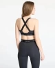 Calvin Klein Kadın Siyah Beli Elastik Bantlı Crop Büstiyer