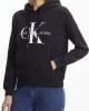 Calvin Klein Kapüşonlu Rahat Siyah Kadın Sweatshirt