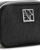Armani Exchange Logo Kabartmalı Siyah Kadın Çanta