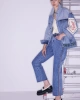 Twist Mavi Patch Aksesuarlı  Jean Ceket