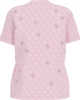 Guess Kadın Pembe 4G Logolu T-Shirt