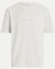 Calvin Klein Erkek Grid SS Ekru T-Shirt