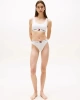 Tommy Hilfiger Kadın Beyaz Logolu Klasik Bikini Külot