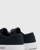 Tommy Hilfiger Mavi Erkek Canvas Sneaker