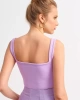 Dilvin Biyeli Crop Top-LİLA
