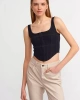 DİLVİN KORSE TOP-SIYAH