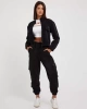 Guess Suni Süet Crop Sweatshirt Kadın