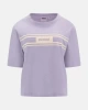 Guess Önü logolu Crop Tşört Kadın