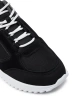 Calvin Klein Erkek Beyaz CK Logolu Siyah Süet Sneaker